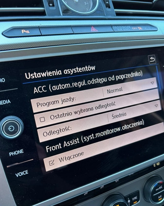 Volkswagen Passat cena 74990 przebieg: 62000, rok produkcji 2019 z Kraków małe 742